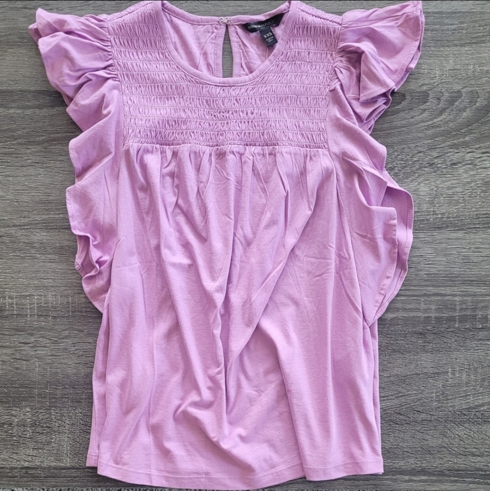 NWT Banana Republic Ruffle Top